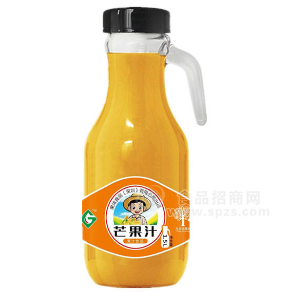 ·芒果汁 果汁饮料 1.5L 