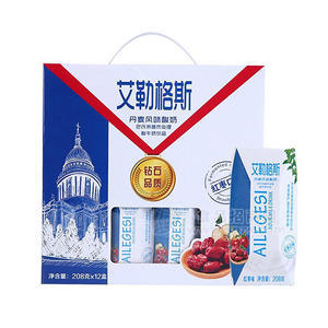 艾勒格斯酸牛奶饮品208g
