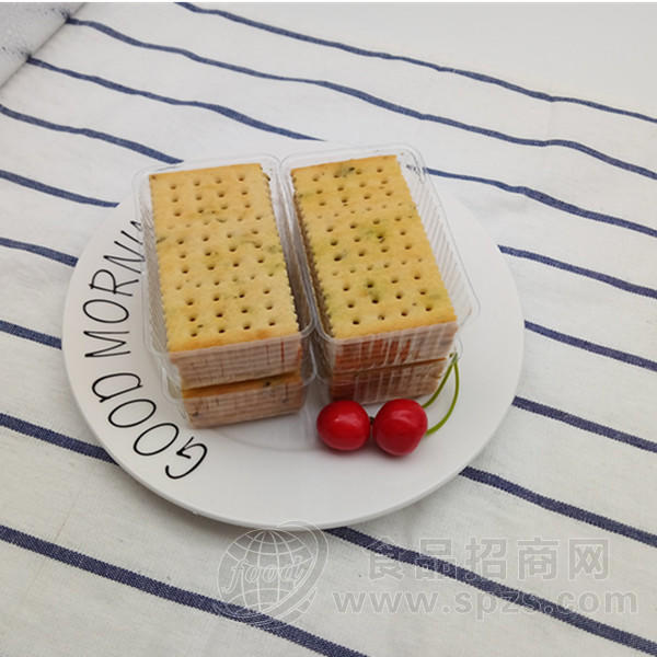 汇味园苏打饼干香葱味休闲食品