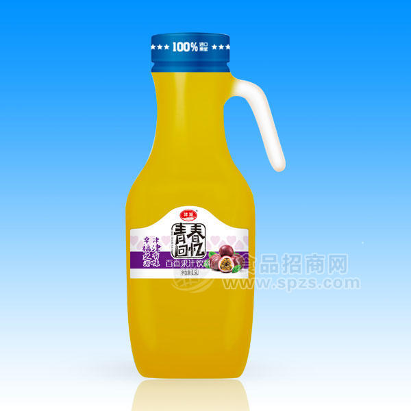 津派 百香果果汁饮料1.5L
