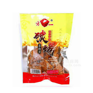 方一 碳烤素肉片休闲食品