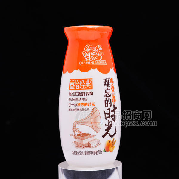 重拾經(jīng)典黃桃燕麥發(fā)酵酸奶飲品268ml