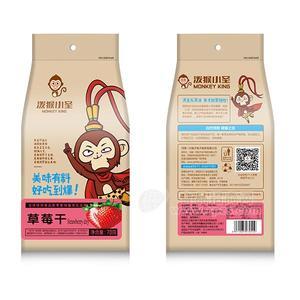 泼猴小圣草莓干果干休闲食品70g