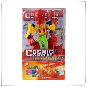 施佳草莓味蛋卷香脆棒+儿童玩具休闲食品20g