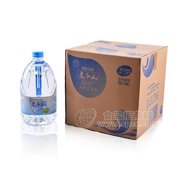 ·星斗山泉天然岩泉水4.5Lx4瓶 