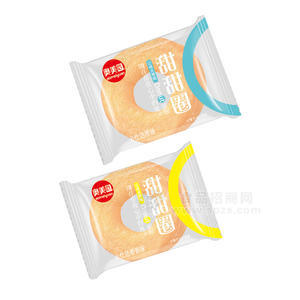 奥美园 甜甜圈 香蕉味面包休闲食品 散装称重