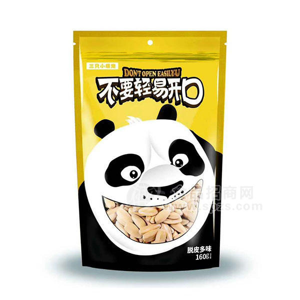 三只小萌宠脱皮味瓜子160g