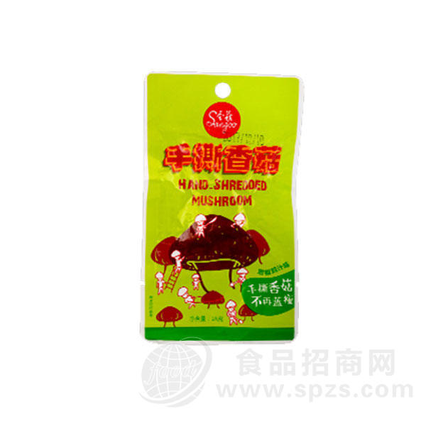 手撕香菇 （泡椒鸡汁味） 休闲食品 26g