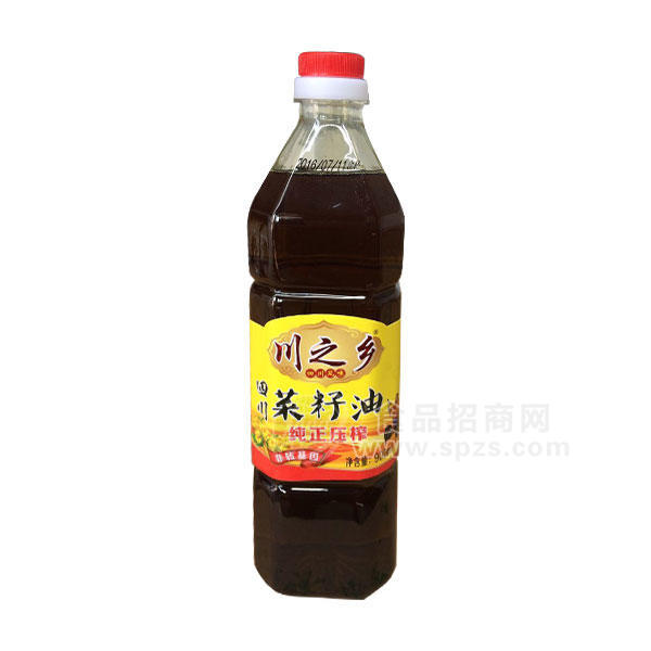 川之鄉(xiāng) 菜籽油 純正壓榨900ml