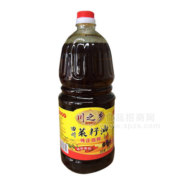 川之鄉(xiāng)菜籽油 純正壓榨1.8L