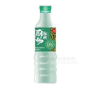 刷暢粗糧原磨綠豆粗糧飲料1l