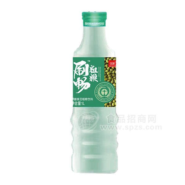 刷暢粗糧原磨綠豆粗糧飲料1l