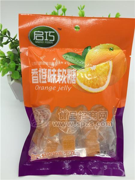 啟巧香橙味軟糖110g