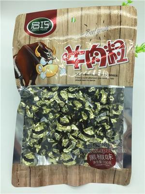 黑椒味牛肉粒100g