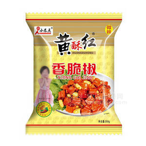 小不点 黄酥红 香脆椒花生308g