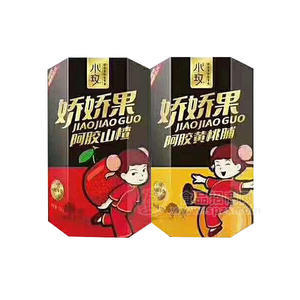 嬌嬌果阿膠黃桃 山楂脯 休閑食品