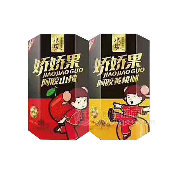 嬌嬌果阿膠黃桃 山楂脯 休閑食品