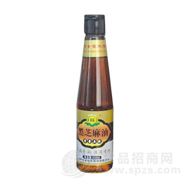 ·丰彩黑芝麻油食用油400ml 