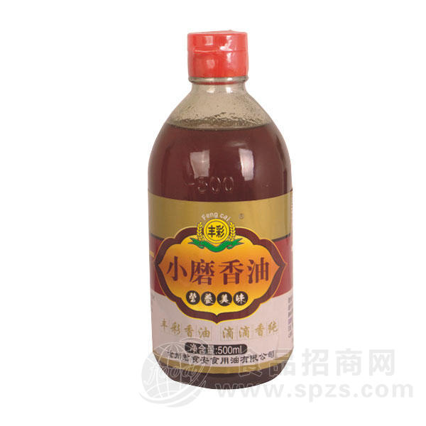 ·丰彩小磨香油食用油 500ml 