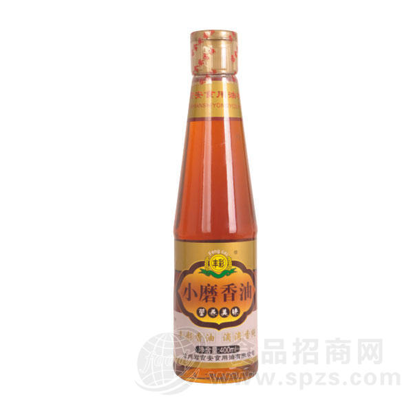 ·丰彩小磨香油食用油400ml 