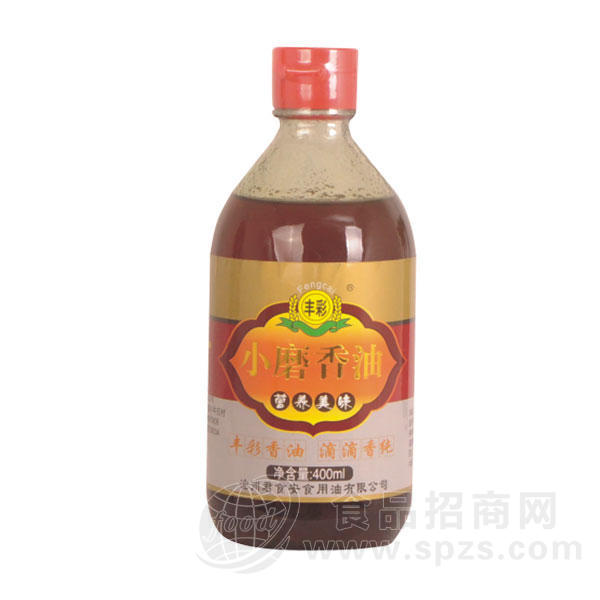 ·丰彩 小磨香油食用油400ml 