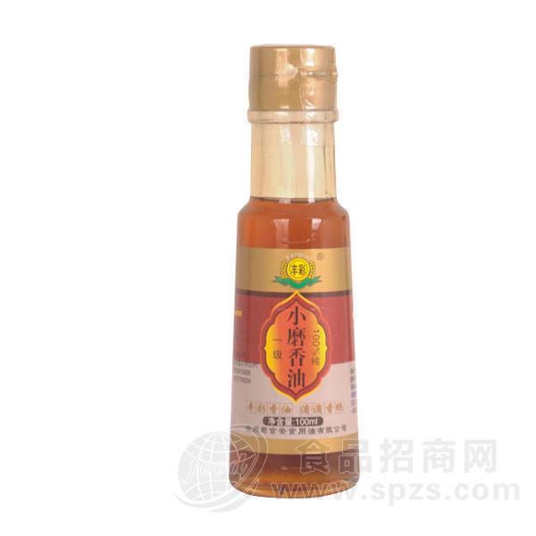 ·丰彩小磨香油食用油100ml 