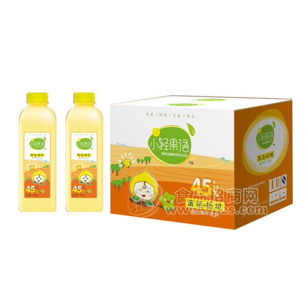 小轻果语 黄桃+杨桃复合果汁饮料