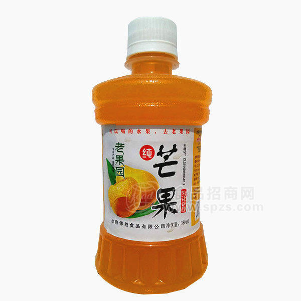 ·老果园芒果汁饮料果汁饮料380ml 