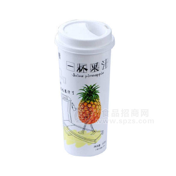 ·一杯果汁 菠萝饮料鲜榨饮料果汁饮料300ml 