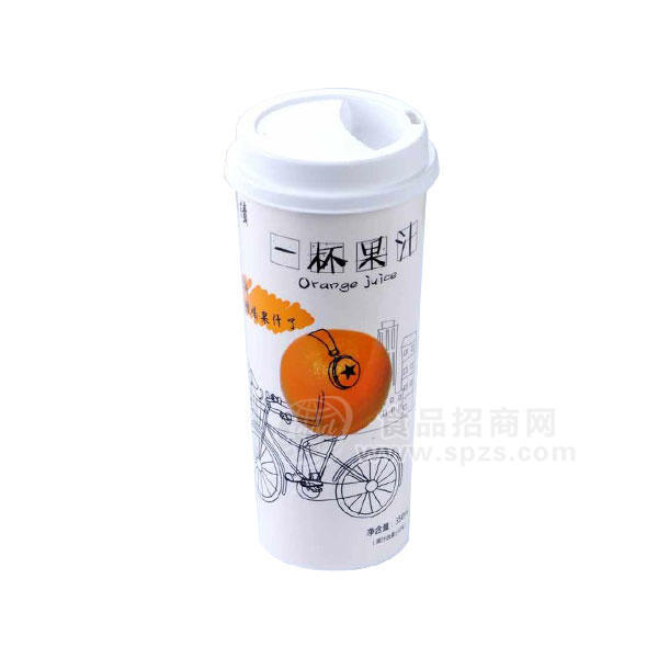 ·一杯果汁 橙汁饮料鲜榨果汁果汁饮料300ml 