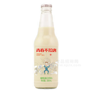 青春不荒唐 豆奶 植物蛋白飲料 300mL