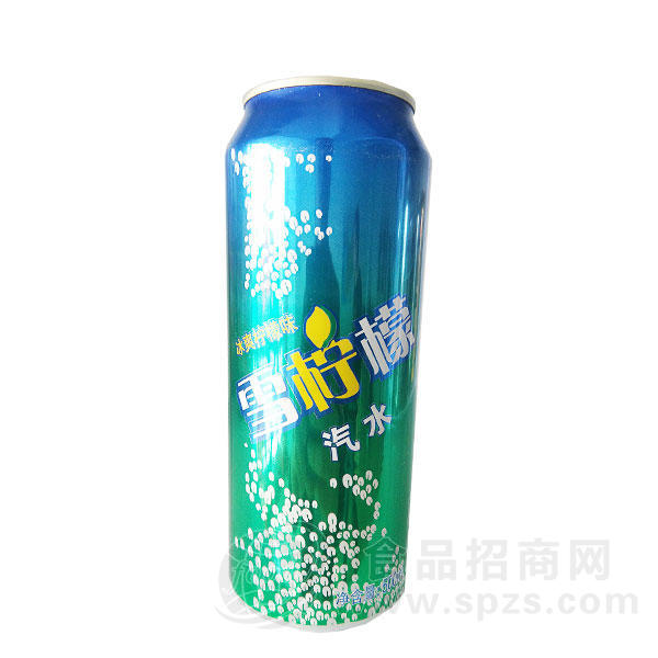 冰爽柠檬味汽水500ml