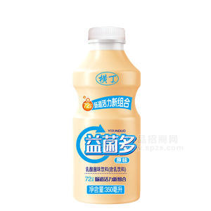 橫丁益菌多乳酸菌味飲料乳飲料原味350ml