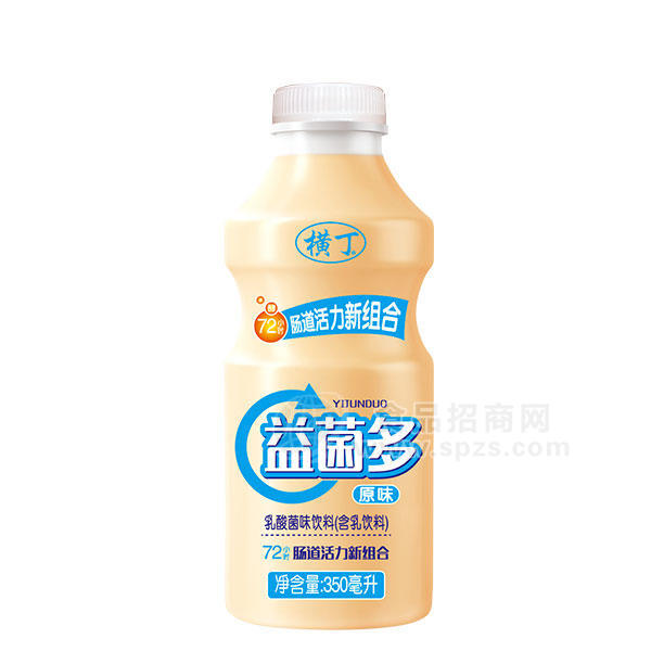 橫丁益菌多乳酸菌味饮料乳饮料原味350ml