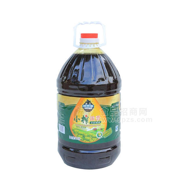 御臨香小榨濃香菜籽油 非轉(zhuǎn)基因12.5L