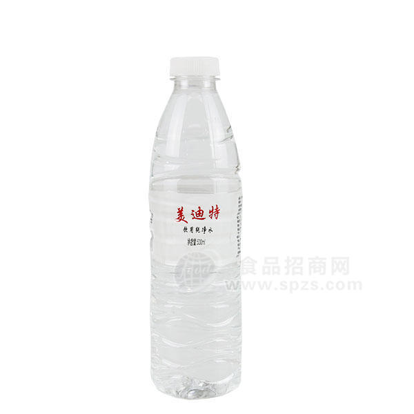 美迪特飲用純凈水530ml