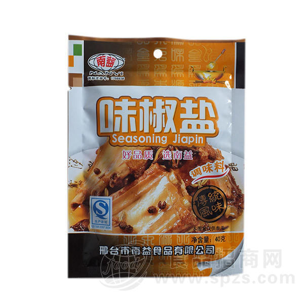 南益味椒盐调味料40g