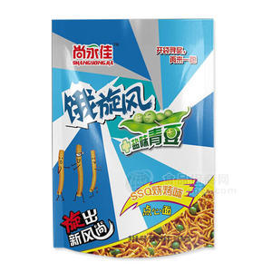 尚永佳鹽味青豆SSQ燒烤味點心面40g