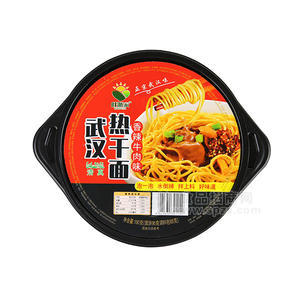 旺派家武汉热干面香辣牛肉味方便食品