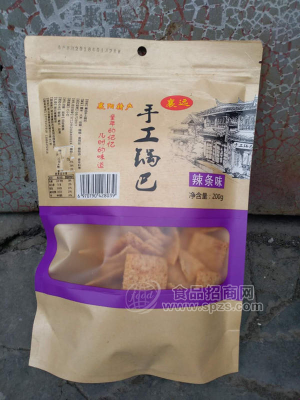 襄遠 手工鍋巴辣條味200g