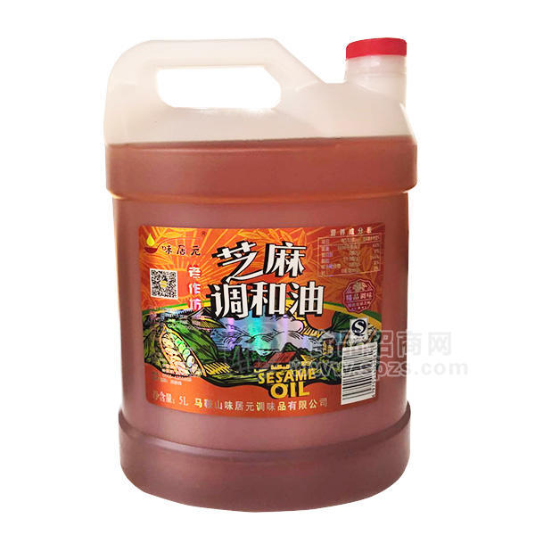 味居元芝麻调和油5L
