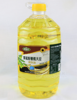 圣靈果子　葵花籽橄欖大豆調(diào)和油5L