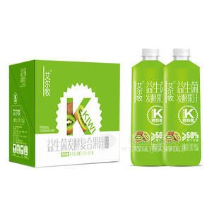 艾尔牧益生菌奇异果发酵果汁 果汁饮料1.08L