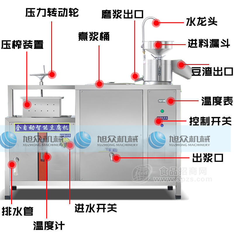 昆明全自動豆腐機 豆腐機銷售