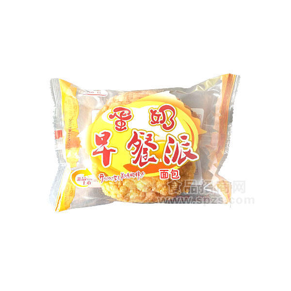 豪弟蛋奶早餐派面包方便食品120g