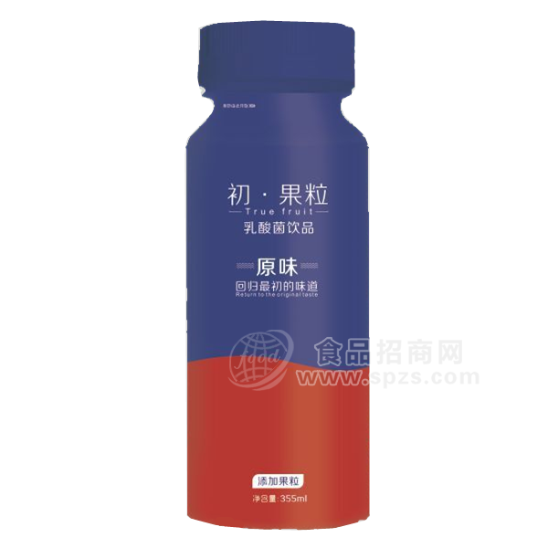 ·初果粒乳酸菌饮品 原味355ml 