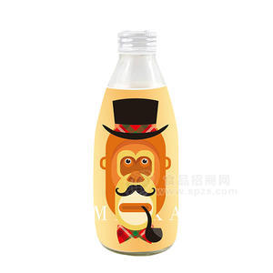 礼物瓶 牛乳饮品