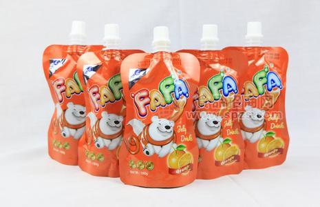 FAFA果凍 可吸果凍 香橙味100g