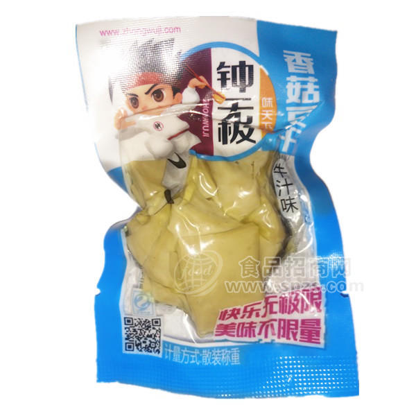 钟无极香菇豆干 牛汁味 散称