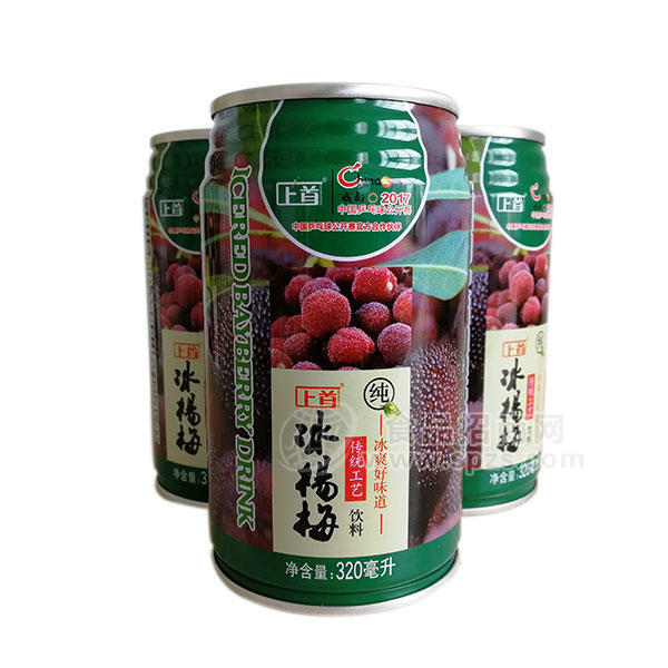上首冰楊梅飲料320ml